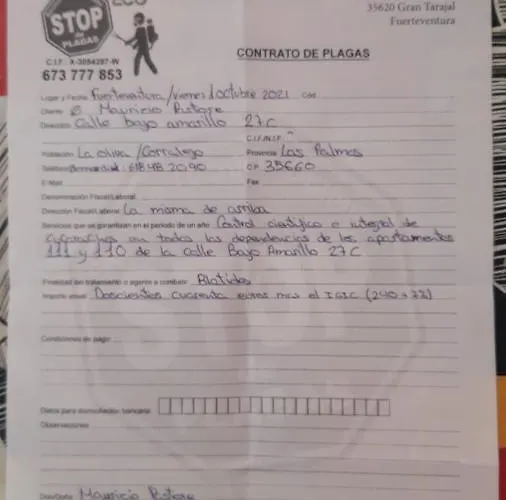 Casa vacanze Fuerteventura Calle Bajo Amarillo 27-c *