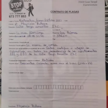 Hébergement de vacances Fuerteventura Calle Bajo Amarillo 27-c *